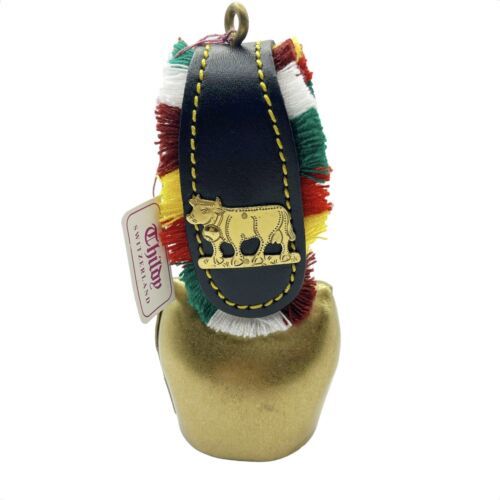 Vintage Glocken 5” Metal Cowbell Leather and 50 similar items