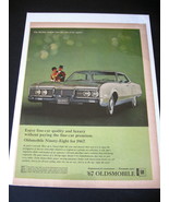 Vintage Oldsmobile Ninety-Eight Color Advertisement - 1967 Oldsmobile Ad - £10.16 GBP