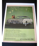 Vintage Oldsmobile Ninety-Eight Color Advertisement - 1967 Oldsmobile Ad - $245.46 MXN
