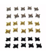 10x Barbwire Dubraes Lace Locks  Gold Silver Matte Black Barbed Wire For... - $347.38 MXN