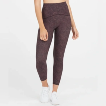 New Spanx Nwt Booty Boost® Active 7/8 Leggings Speckled Plum Size S - £46.70 GBP