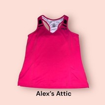 Fila Sport Womens Pink Tank Top Racerback Athletic Shirt Sz M Shelf Bra pre-owne - £13.91 GBP