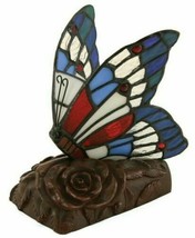 Multi-colored Butterfly LED Lamp Keepsake Funeral Cremation Urn for Ashes - £173.31 GBP