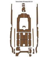 2000 Boston Whaler 26 Outrage Swim Platform Cockpit Mat Boat EVA Teak Fl... - $2,103.68 CAD