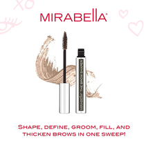 Mirabella The Brow Shaper All-In-One Long-Lasting Eyebrow Gel image 2