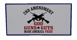 K&#39;s Novelties Lot of 12 2nd Amendment God Guns Guts! Made America Free! Decal Bu - £10.10 GBP