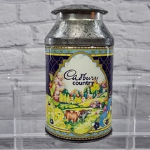 Vintage Cadbury Tin Chocolate Milk Can Jug Style Country Candy Easter Flaw - £11.86 GBP