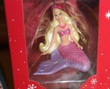 Carlton Cards Heirloom Barbie Lumina Mermaid Holiday Christmas Ornament ... - $29.69