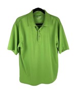 Grand Slam Men&#39;s Golf Shirt Polo Short-Sleeve Green Sz. L - $370.83 MXN