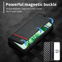 For Xiaomi Poco X5 X4 X3 Pro RedmiNote 12 Pro K50 Ultra Carbonfiber Leather Case - $49.48