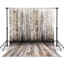 10X10Ft Brown Wood Plank Photo Backdrop Rustic Backdrop Wood Photo Backdrop Vint - $89.23