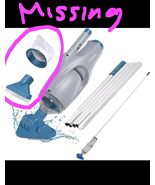 KOKIDO XTROVAC 310 Rechargeable Handheld Pool Vacuum, Aluminum Pole - $829.19 MXN