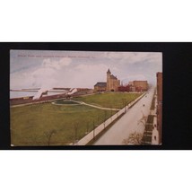 Train Station Grant Park Illinois Central Depot Chicago IL Vintage Postcard - £3.16 GBP