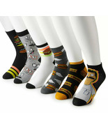 Mens Bobs Burgers 6 PACK Pair Variety Socks Gift Lot Size 6-12 New With ... - £15.56 GBP