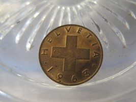 (FC-633) 1963 Switzerland: 1 Rappen - £1.56 GBP