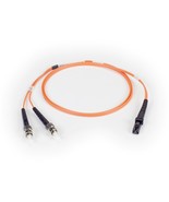 BLACK BOX EFN110-002M-STLC NEW ITEM OM1 MM FO PC OFNR PVC, ST-LC, OR, 2M - $37.58 CAD