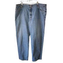 Vintage Levi&#39;s 550 Relaxed Fit Denim Jeans Size 48x30 Factory Code 554 - £31.10 GBP