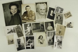 Vintage Lot Photos 1940-1950 Alouso Wwii Uniform Children Nyc Family Tn Va - £14.57 GBP