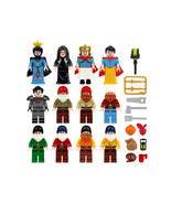 Snow White Cartoon Disney Movie 12 Minifigure Fast Shipping - $1,090.60 MXN