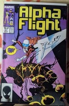 ALPHA FLIGHT #47 NM- (Marvel 1987) Vindicator, The Trees - $2.69