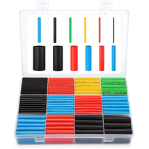 560PCS Heat Shrink Tubing 2:1, Eventronic Electrical Wire Cable Wrap Assortment - £5.52 GBP