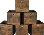 Songmics Foldable Storage Organizer Boxes, 11 Point Eight By 11 Point Ei... - £32.01 GBP