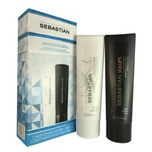 An item in the Health & Beauty category: Sebastian Volupt Shampoo and Conditioner Duo 8.45 oz each