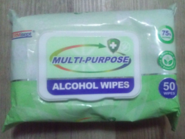 GERMISCEPT MULTI-PURPOSE ALCOHOL WIPES- 50 CT. BRAND NEW SEALED - $14.84