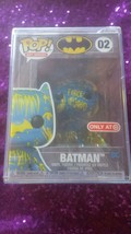 Funko Pop Art Series DC Batman Blue &amp; Yellow #02 - Target Exclusive - £31.96 GBP