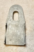 2&quot; Conduit Clamp Backs Malleable Iron Spacer Rigid 1 Hole HW By SC NOS 253M - $3.49