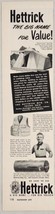 1952 Print Ad Hettrick Sportsman Tents &amp; Fishing,Hunting Garments Toledo... - £10.83 GBP