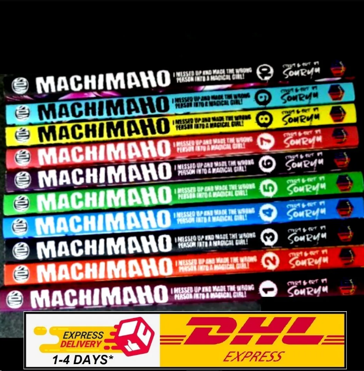 Machimaho Souryuu Manga Volume 1-10 English Version Comic -Fast Ship DHL  - $149.99