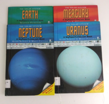 Lot of 4 My Report Link Solar System Hardback Books Earth Uranus Neptune Mercury - £9.90 GBP