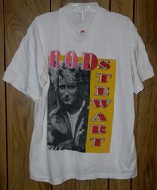 Rod Stewart Concert Tour T Shirt Vintage 1992 Vagabond Heart Single Stitched LG - £196.58 GBP