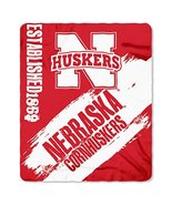 The Northwest Company NCAA Nebraska Cornhuskers Fleece Throw Blanket, 50... - $38.97 CAD