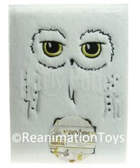 Harry Potter Wizarding World Hedwig Owl Faux Fur/Feathers Magical Journa... - £38.64 GBP