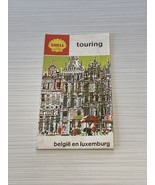 VTG 1964 Shell Touring Road Map of Belgium - Belgique Luxembourg - $190.06 MXN