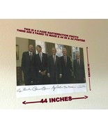 PRESIDENTS OF THE US GEORGE H &amp; HW BUSH, CARTER, OBAMA, CLINTON POSTER 3... - $869.40 MXN