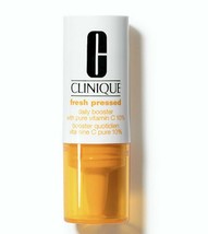 CLINIQUE Fresh Pressed Daily Booster with Pure Vitamin C 10% .25oz 7.5ml NeW BoX - £8.95 GBP