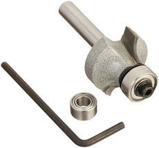 Vermont American 1" D X 1/4" X 2-3/16" L Carbide Tipped Round Over Route... - $14.95