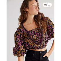 New Free People No Ordinary Top REVERSIBLE $128 Small - £41.72 GBP
