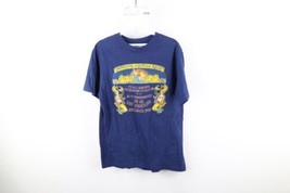 Vtg 80s Mens Medium Spell Out BB 63 USS Missouri Shellback Sailor T-Shirt USA - £38.94 GBP