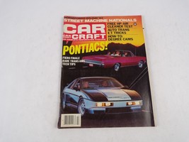 October 1984 Car Craft Pontiacs! Street Machine Nationals Fiero Finale Rare Tran - £9.58 GBP