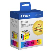 Lc61 Ink Cartridges Replacement Compatible For Brother Lc61 Lc-61 Lc65 X... - $53.99