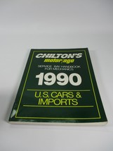 CHILTON&#39;S 1990 Service Bay Handbook for Mechanics U.S. Cars &amp; Imports  - £4.69 GBP