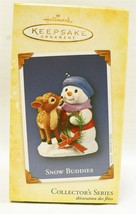 VINTAGE 2004 Hallmark Keepsake Christmas Ornament Snow Buddies Snowman - £27.60 GBP