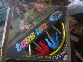 Vintage Cosom Toss-Um Lawn Yard Tossing Game unused - $18.69