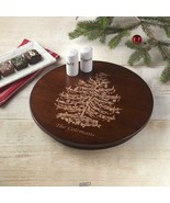 The Personalized &quot;THE BOKERS&quot; Wooden Holiday Lazy Susan - £37.18 GBP