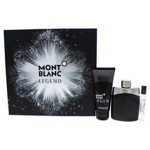 Mont Blanc Legend by Mont Blanc for Men - 3 Pc Gift Set 3.3oz EDT Spray,... - $1,238.69 MXN