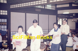 Vintage Slide Japan USN Navy Officers Dinner Pretty Women Men Fashion 1970 - £2.36 GBP